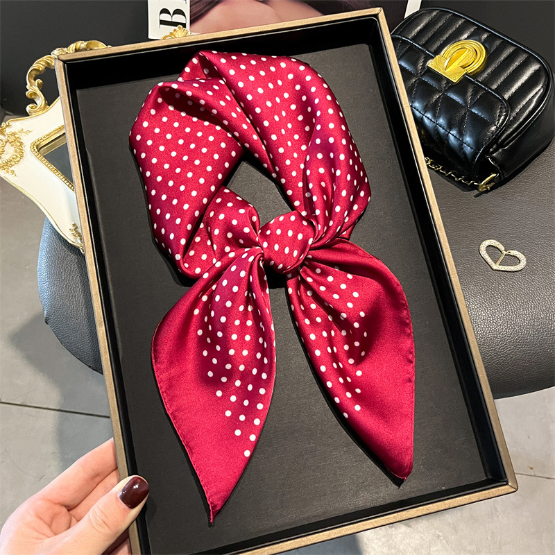 Luxury Bags Expensive - ผ้าพันคอพิมพ์ลายดอกไม้สำหรับผู้หญิงกระเป๋าคาดผมขนาดเล็กสำหรับฤดูร้อนและฤดูใบไม้ผลิของ syal Sutra หรูหราใหม่