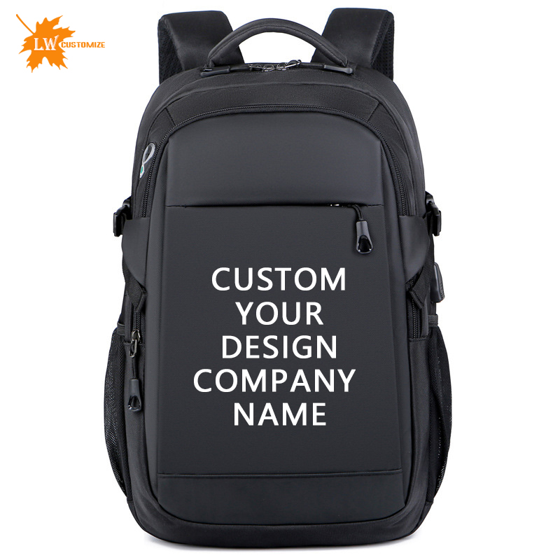 Luxury Bags Names - กระเป๋าเป้หรูหราพิมพ์โลโก้ กระเป๋าคอมพิวเตอร์ขนาดใหญ่สำหรับผู้ชาย กระเป๋าเป้ธุรกิจพิมพ์ชื่อบริษัทและลวดลายทีม