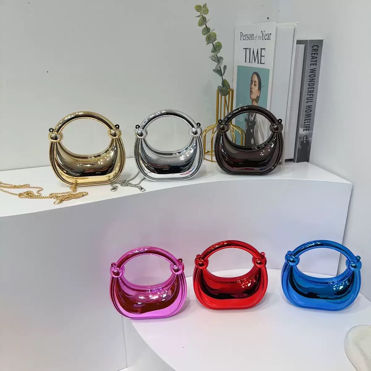 Luxury Bags Brands - Mini Golden Evening กระเป๋าและกระเป๋าถือ Luxury Designer