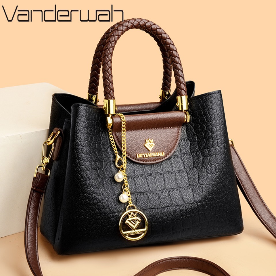 Luxury Bag Collection - ทอจับแบรนด์แท้คุณภาพสูงหนัง Casual Tote กระเป๋าถือหรูผู้หญิงออกแบบกระเป๋าไหล่กระเป๋าผู้หญิง Sac