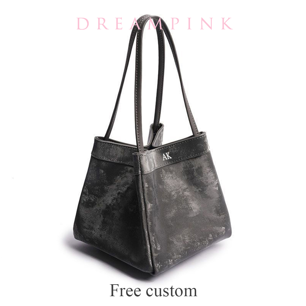 Luxury Bags Names - แฟชั่นผู้หญิงผ้าไหมกระเป๋าหนังนิ่มหรูหราหนังหญิงกระเป๋าถือที่กําหนดเองชื่อหลาย Lady ไหล่กระเป๋าด้านบนจับ