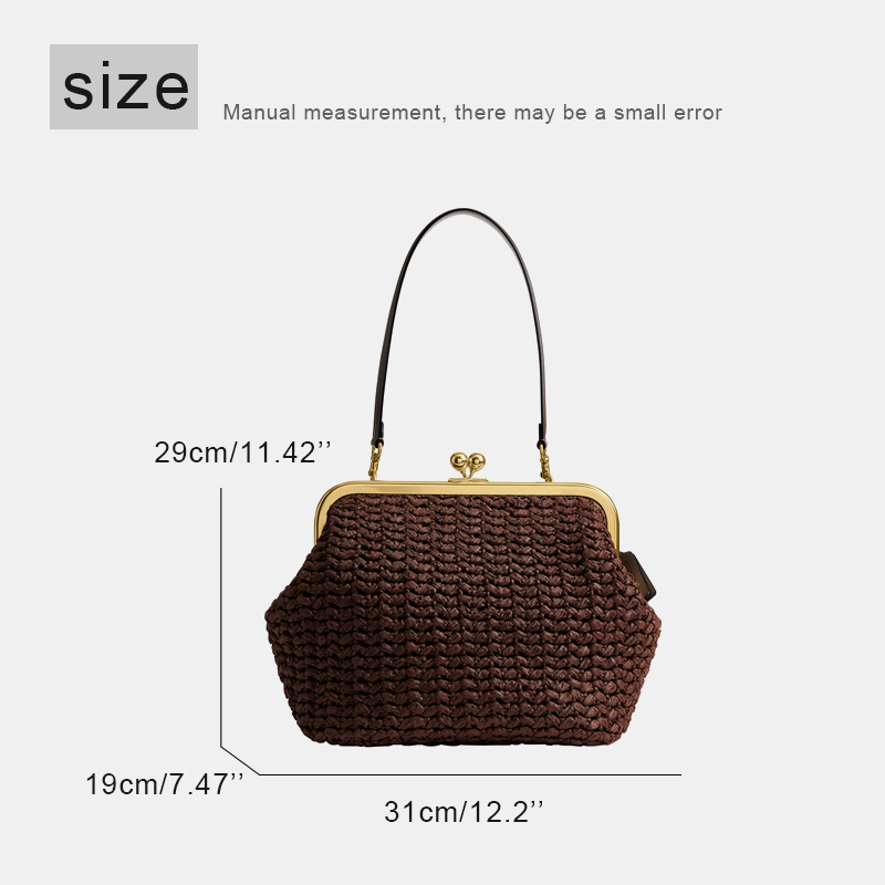 กระเป๋าสะพายชายหาดแบบถักมือพร้ - Luxury Bags 2026 บทวิจารณ์และราคา