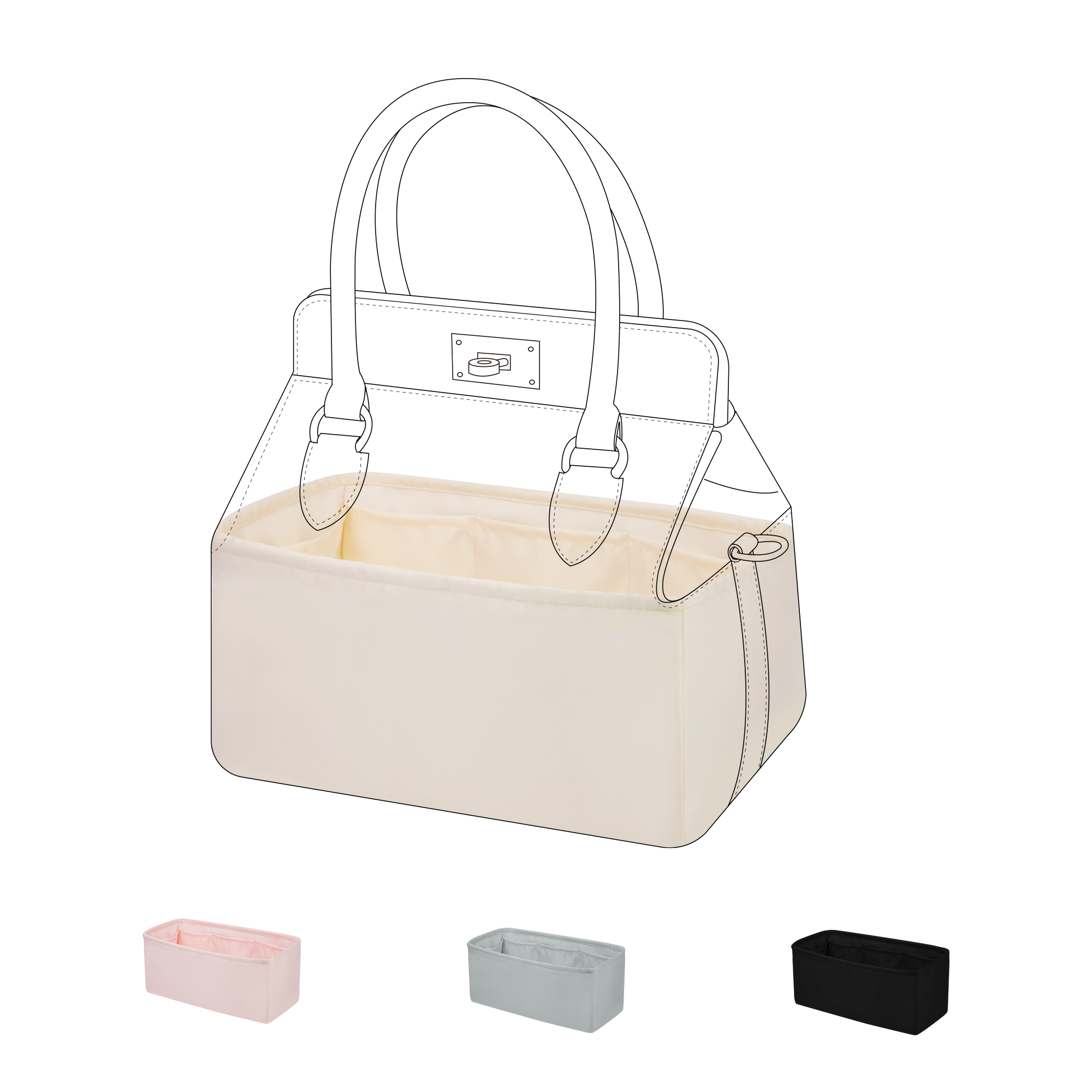 DGAZ กระเป๋าใส่ของแบบผ้าไหม เห - Luxury Bags Hermes บทวิจารณ์และราคา