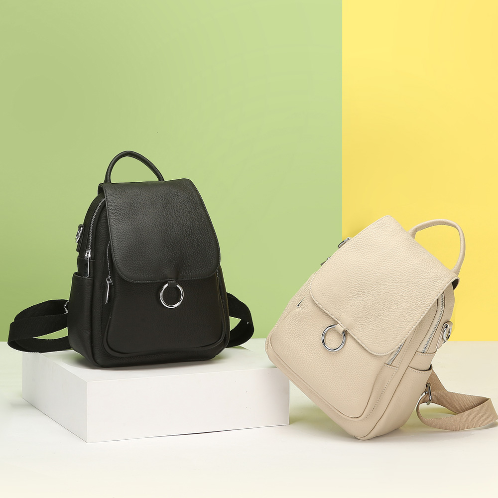 เซนซี่ นิว แฟชั่นกระเป๋าเป้สะพ - Genuine Leather Backpack บทวิจารณ์และราคา