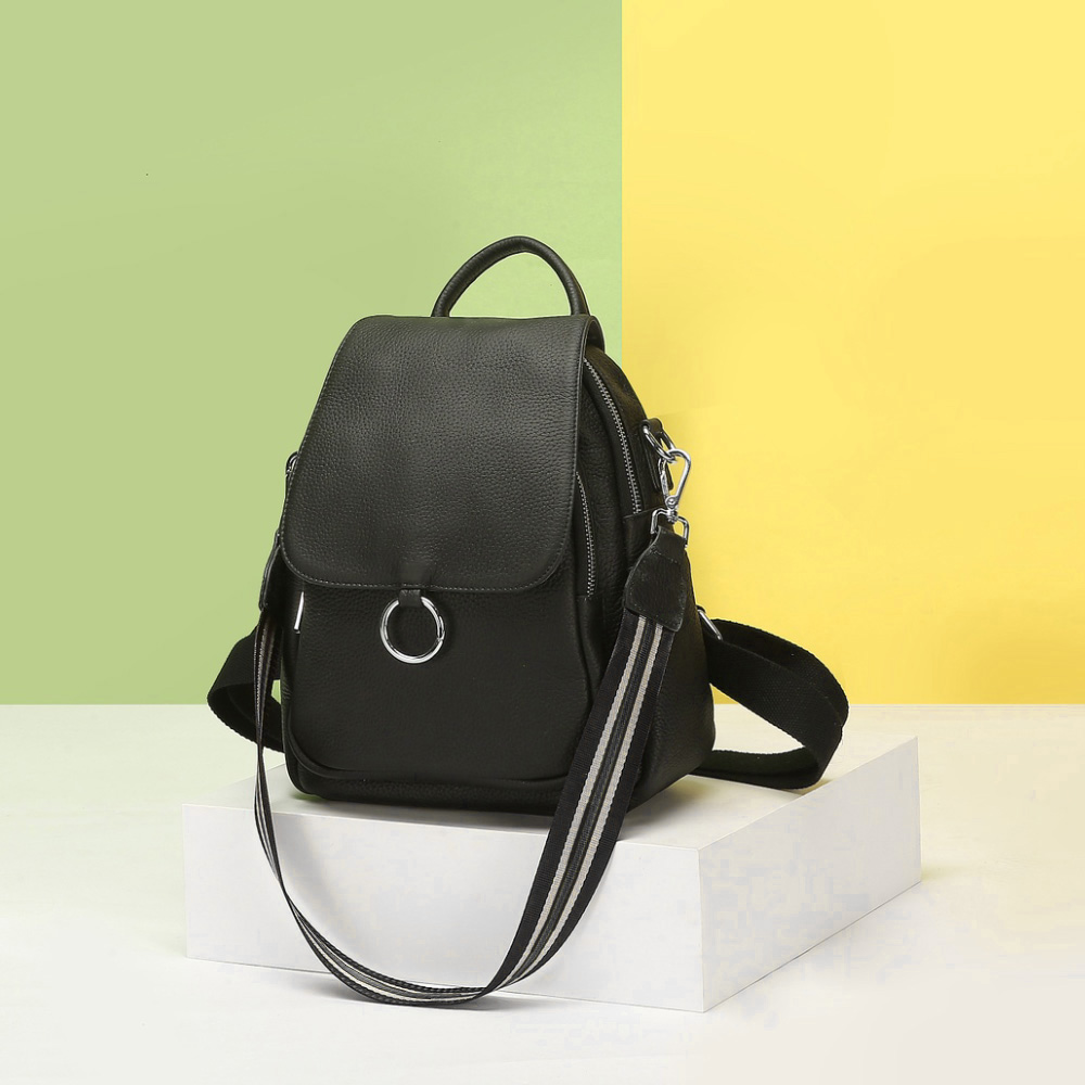 เซนซี่ นิว แฟชั่นกระเป๋าเป้สะพ - Genuine Leather Backpack บทวิจารณ์และราคา