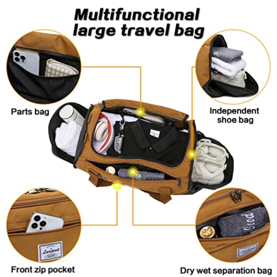 กระเป๋าเดินทางแบบดัฟเฟิลสำหรับ - Weekender Bag Duffle บทวิจารณ์และราคา