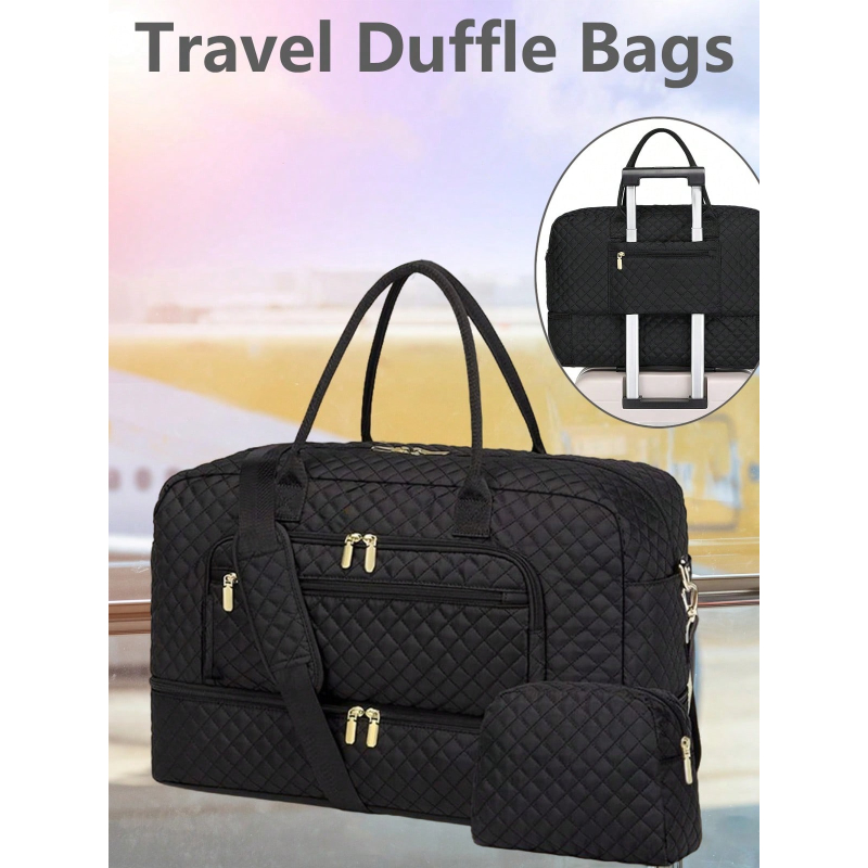 กระเป๋าเดินทางขนาดใหญ่สำหรับผู - Weekender Bag Duffle บทวิจารณ์และราคา