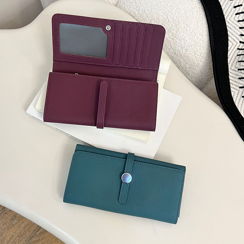 กระเป๋าสตางค์หนังวัวแท้สำหรับผ - Luxury Bags Names บทวิจารณ์และราคา