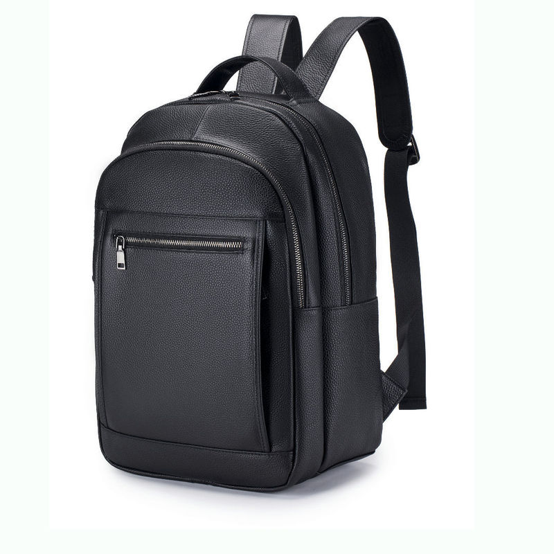 กระเป๋าหนังสะพายไหล่คู่สำหรับผ - Genuine Leather Backpack บทวิจารณ์และราคา