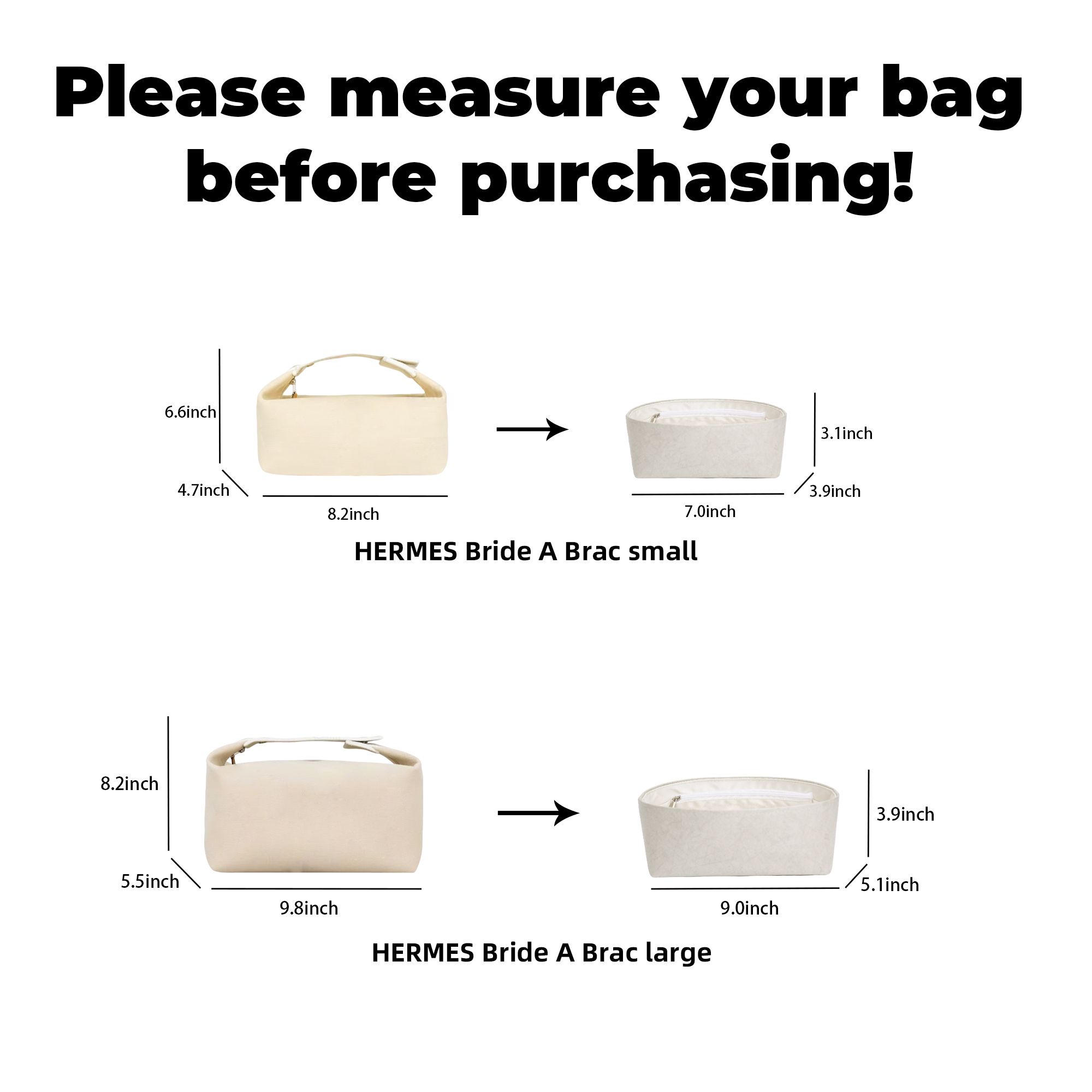 ที่จัดระเบียบกระเป๋าถือแบบเบา  - Luxury Bags Hermes บทวิจารณ์และราคา