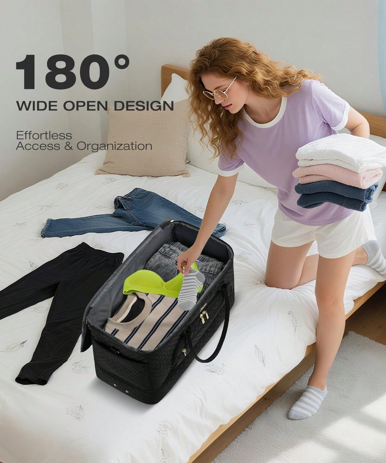 ชุดกระเป๋าเดินทางอเนกประสงค์ 2 - Weekender Bag Duffle บทวิจารณ์และราคา