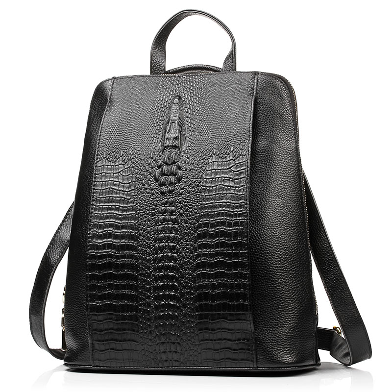 Zency 100% เป้หนังแท้สำหรับผู้ - Genuine Leather Backpack บทวิจารณ์และราคา