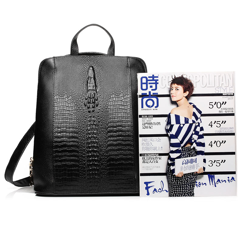 Zency 100% เป้หนังแท้สำหรับผู้ - Genuine Leather Backpack บทวิจารณ์และราคา