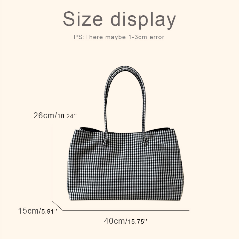 กระเป๋าโท้ทลายตารางแบบลำลองสำห - Luxury Bags 2026 บทวิจารณ์และราคา