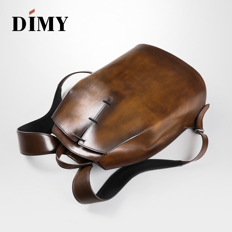 DIMY 2025 กระเป๋าเป้หนังแท้สำห - Genuine Leather Backpack บทวิจารณ์และราคา