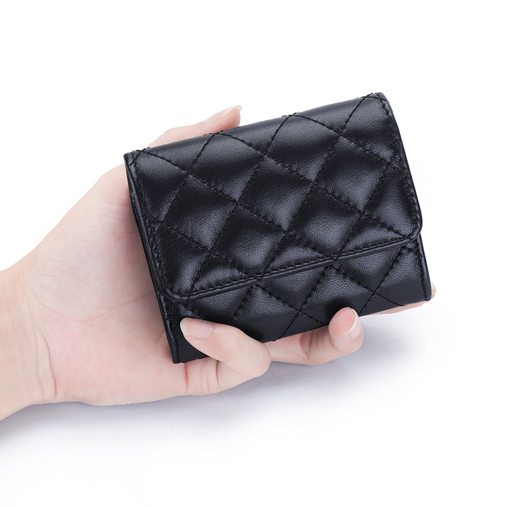 Sheepskin Quilted ผู้ถือบัตรผู - Luxury Bags Names บทวิจารณ์และราคา